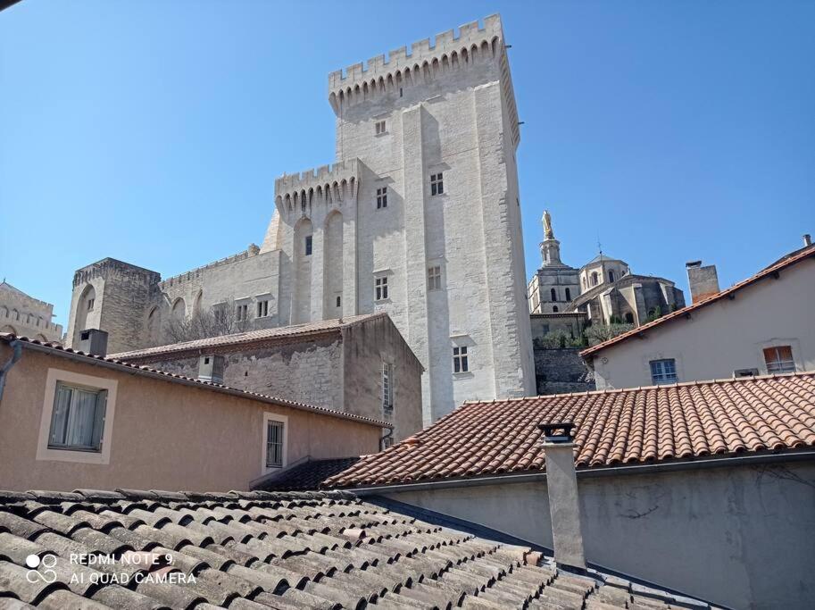 Ferienwohnung Loft Vue Palais Des Papes Avignon Exterior foto