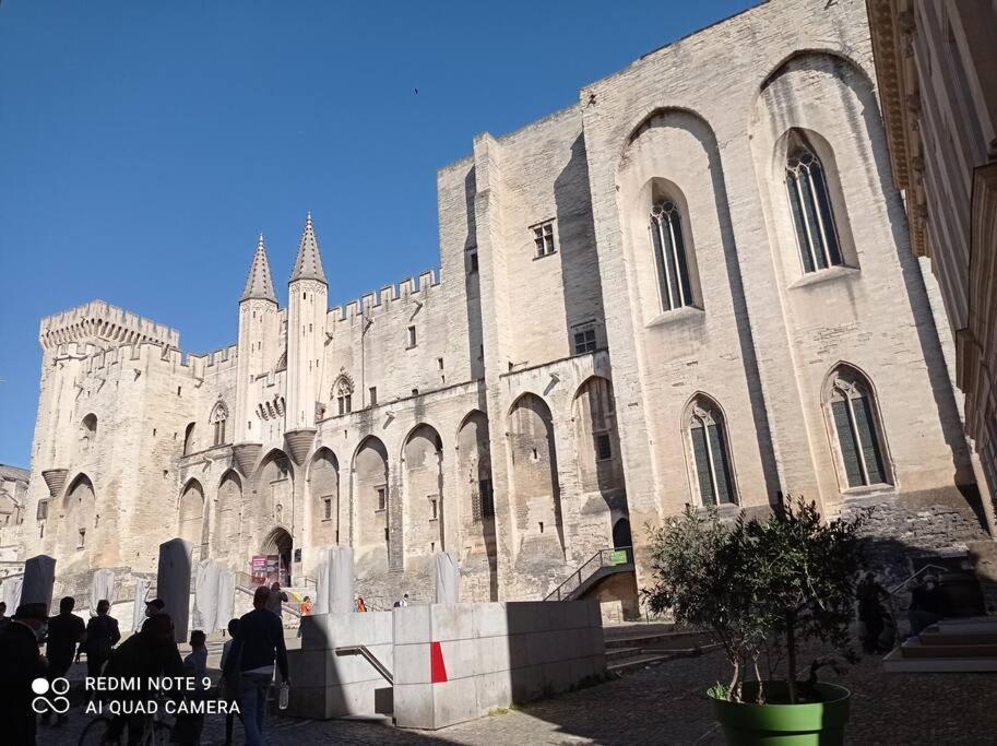 Ferienwohnung Loft Vue Palais Des Papes Avignon Exterior foto